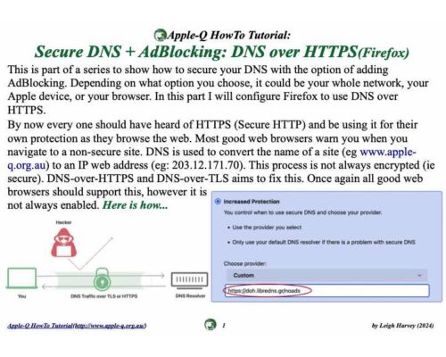 HowTo: Secure DNS + AdBlocking: DNS over HTTPS(Firefox)(2024)