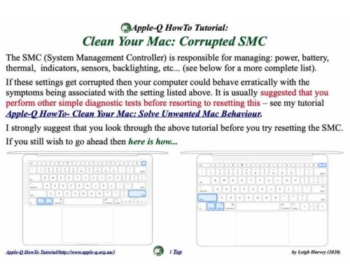 HowTo- Clean Your Mac- Corrupted SMC (2021)