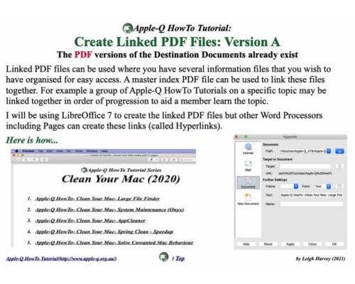 HowTo: Create Linked PDF Files: Version A (2021)