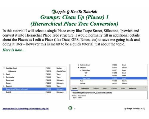 HowTo: Gramps: Clean Up (Places) 1 (Hierarchical Place Tree Conversion) (2024)