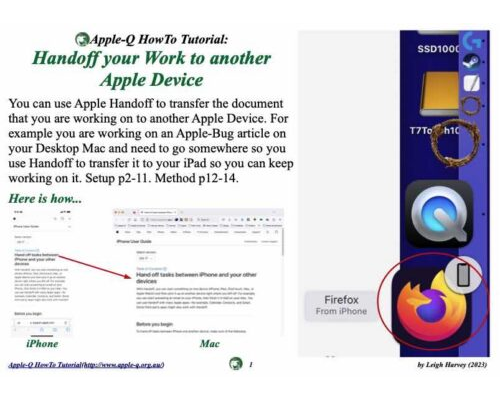 HowTo: Handoff your Work to another Apple Device (2023-10)