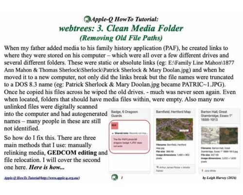 webtrees: 3. Clean Media Folder (Removing Old File Paths) (2024)