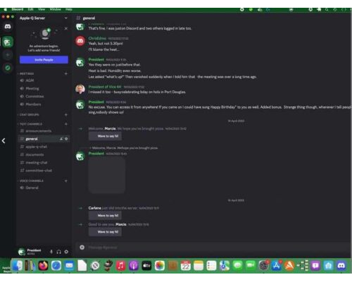 HowTo Video: Access Apple-Q Meeting Server (from Dock)