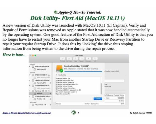 HowTo Collection: Apple Disk Utility