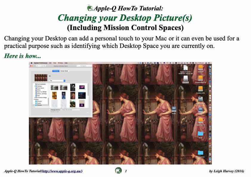 Apple-Q HowTo- Changing your Desktop Picture(s)(2016-10)