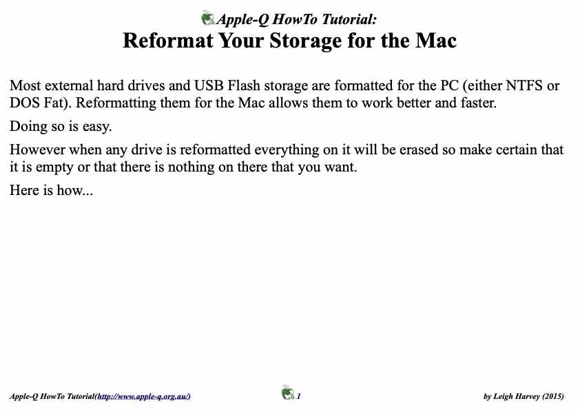 Apple-Q HowTo- Reformat Your Storage for the Mac (2015)