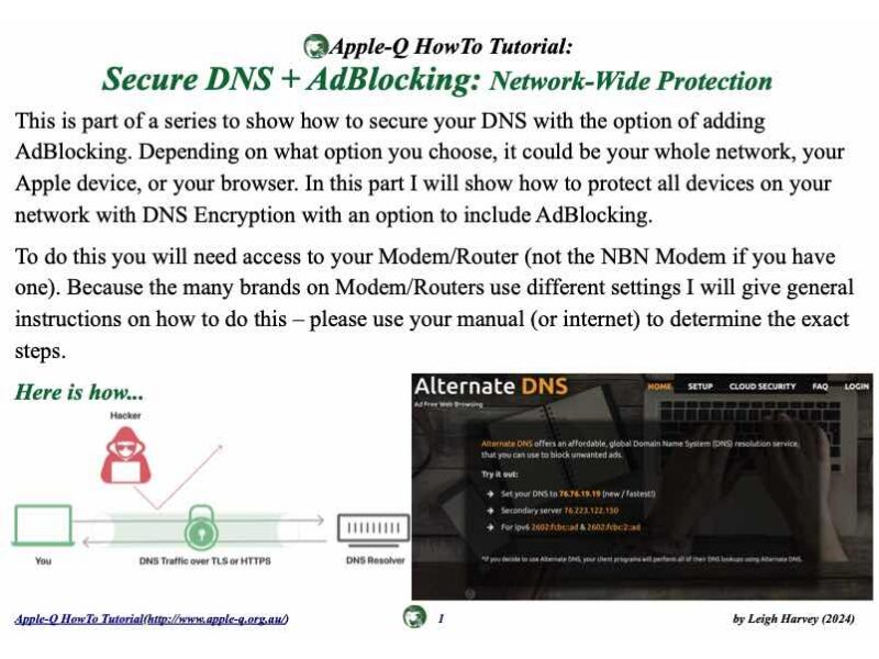 HowTo: Secure DNS + AdBlocking: Network-Wide Protection (2024)