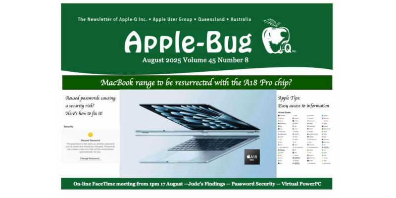 Apple-Bug 2025-08 (August)
