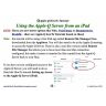 HowTo: Using the Apple-Q Server from an iPad (2014)