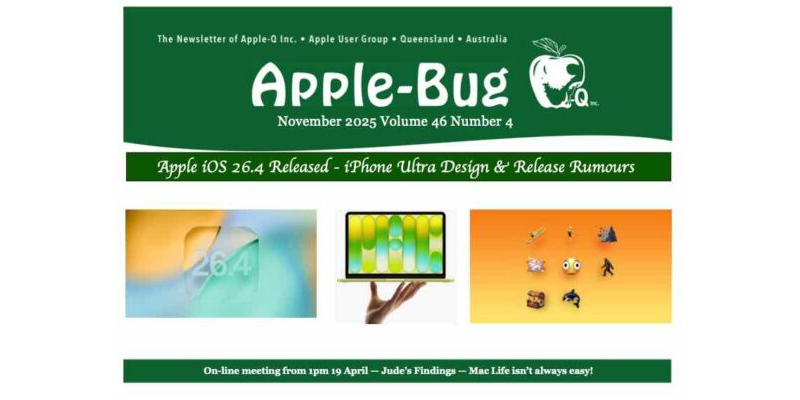 Apple-Bug 2026-04 (April)
