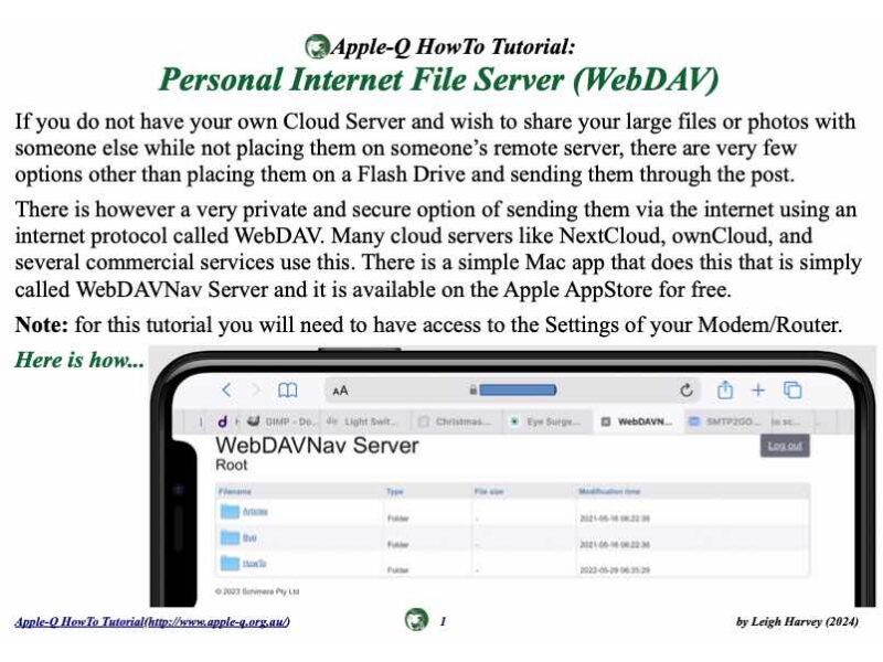 HowTo: Personal Internet File Server (WebDAV)(2024)