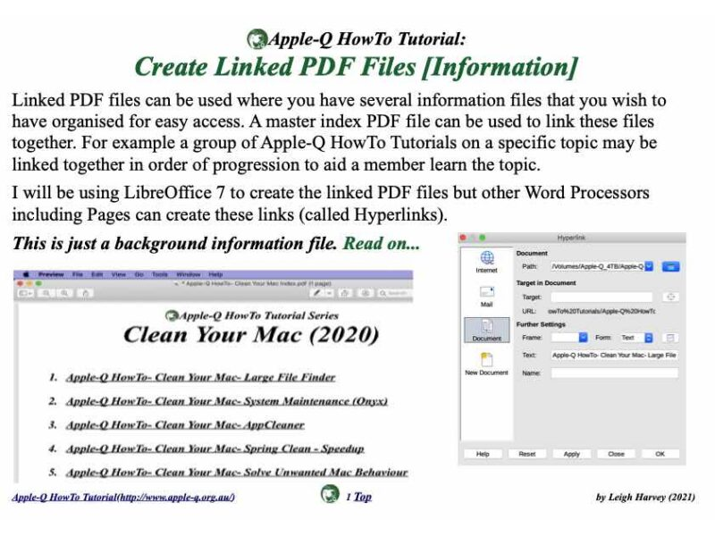 HowTo Series: Create Linked PDfs (2021-03)